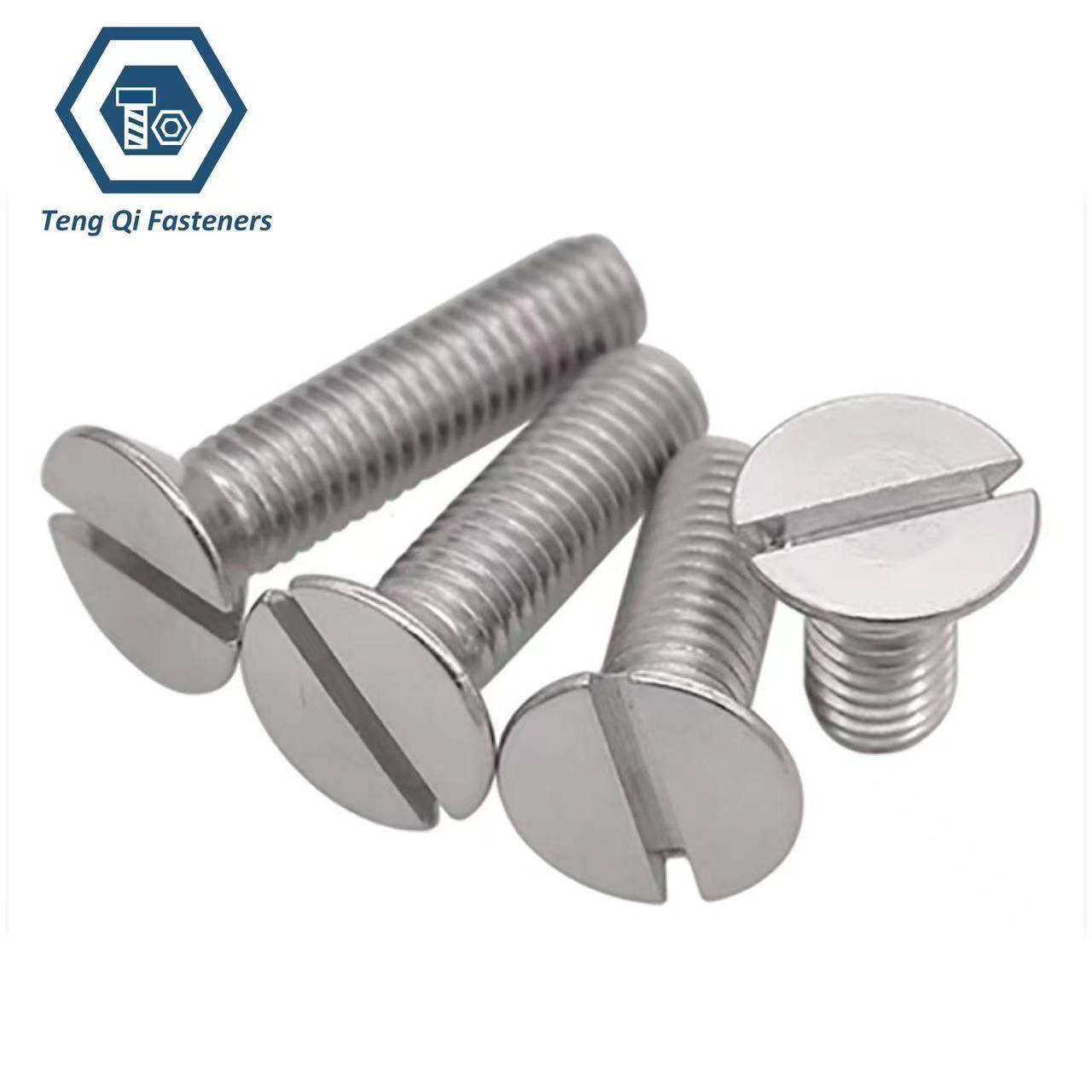 Stainless Steel American Standard ASME B18.5 80°Slotted countersunk Head Bolts