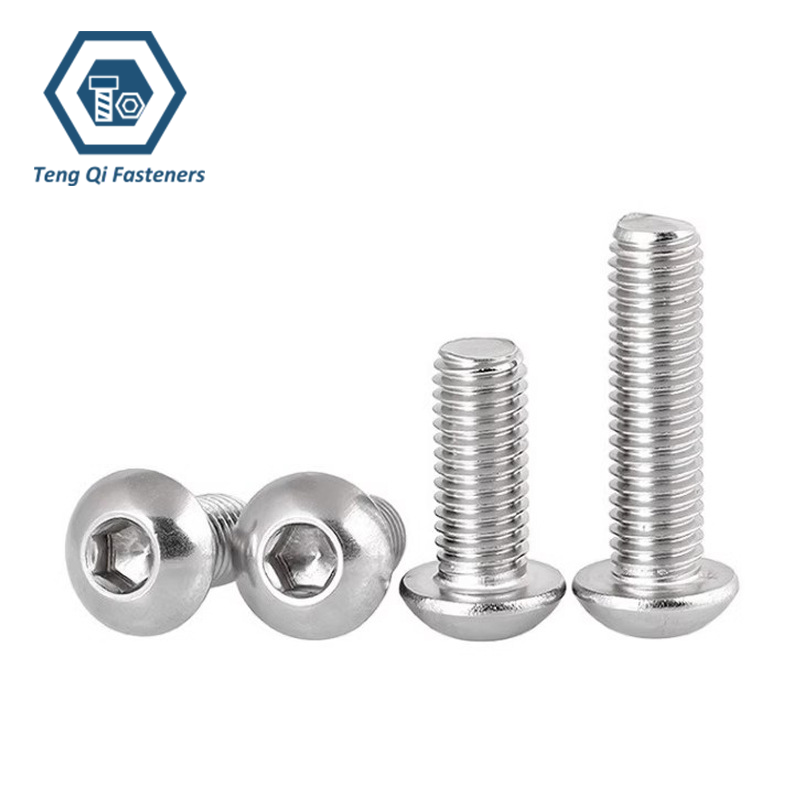 ANSI ASME B18.3 Stainless Steel Hexagon Socket Button Head Cap Screws