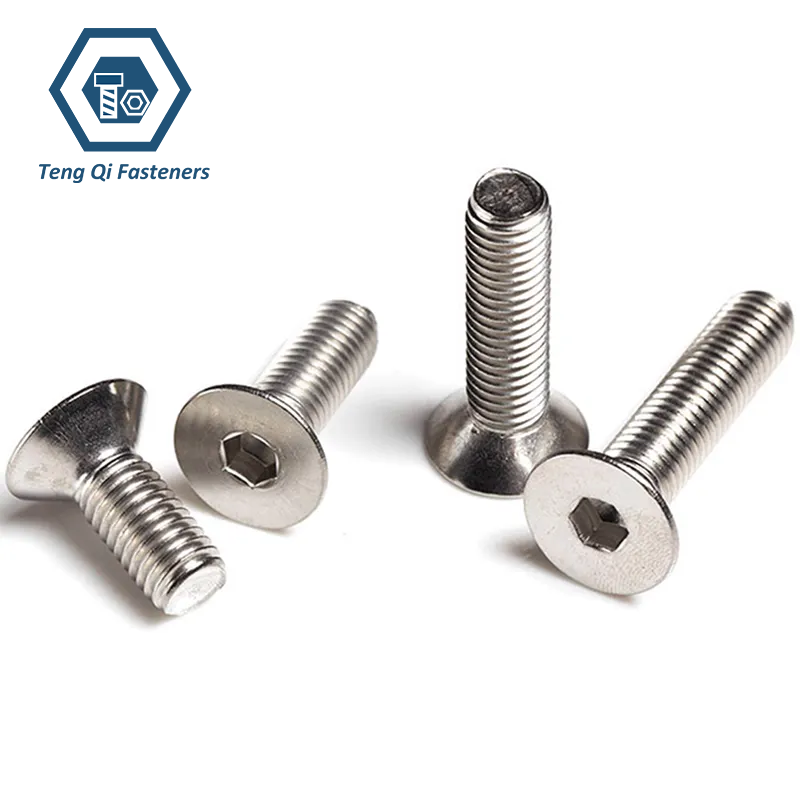 Stainless Steel Hexagon Socket Countersunk Head Cap Screws