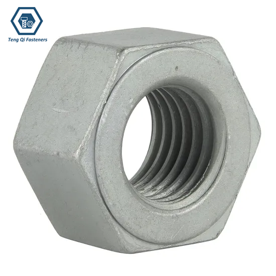 AS1252 High Strength Hot Dip Galvanized Structural Hex Nuts