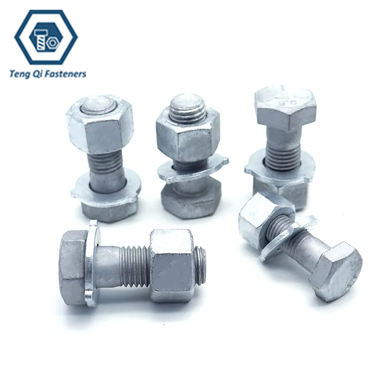 AS1252 Structural Hot Dip Galvanized Hex Bolts