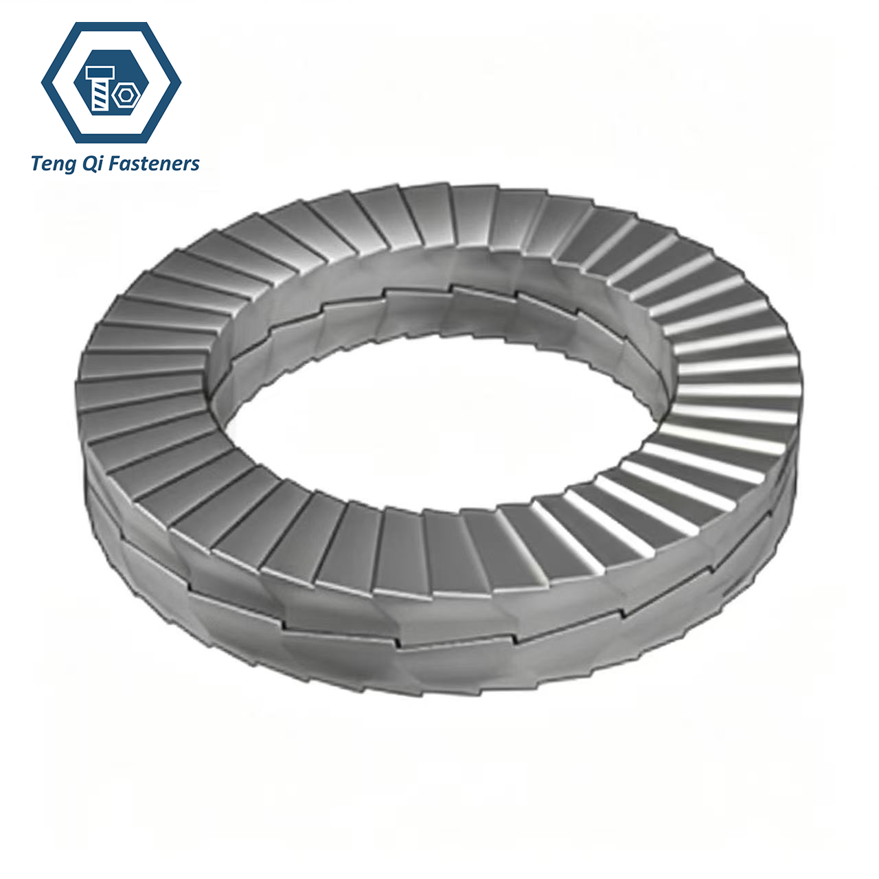 DIN25201 SS301 SS316 Double Fold Self-locking Washer