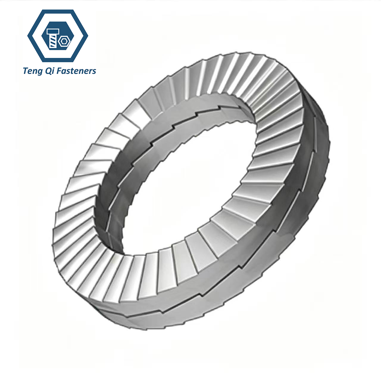 DIN25201 Stainless Steel Double Fold Self-locking Washer