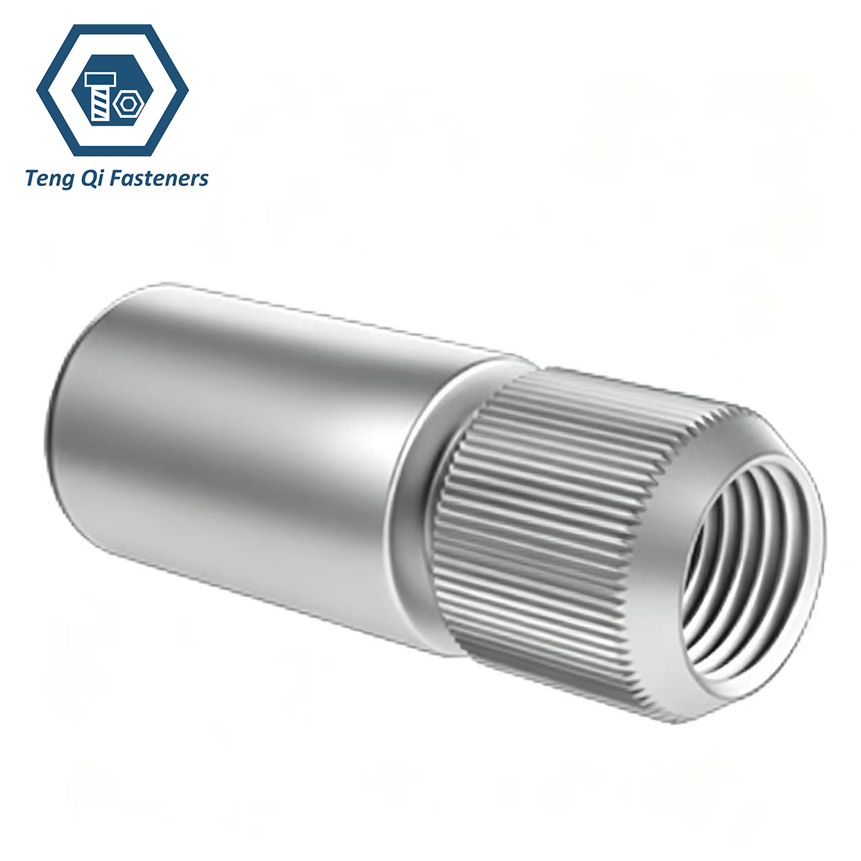 Nickel Plated Furniture Shelf Peg with Matching Knurled Nut