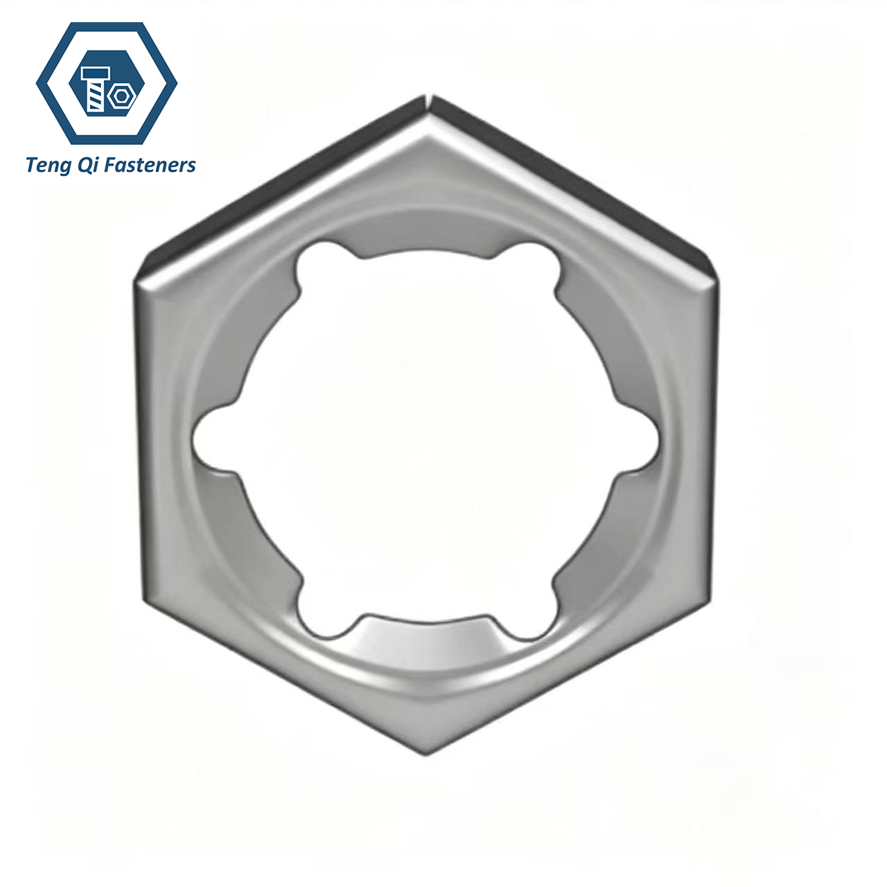 SS304 SS316 DIN7967 Self-Locking Counter Nuts