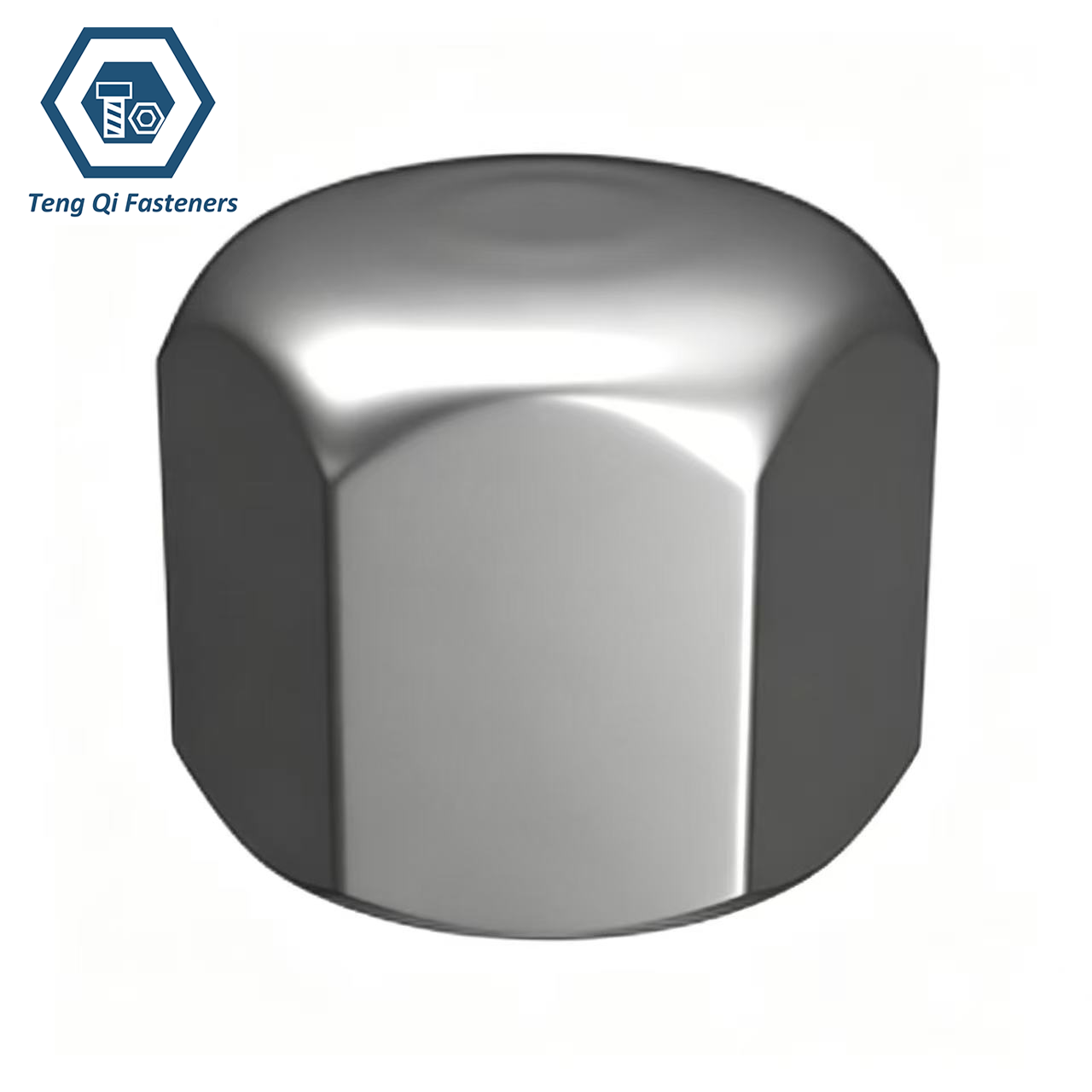 SS304 SS316 DIN917 Low Type Hexagon Cap Nuts