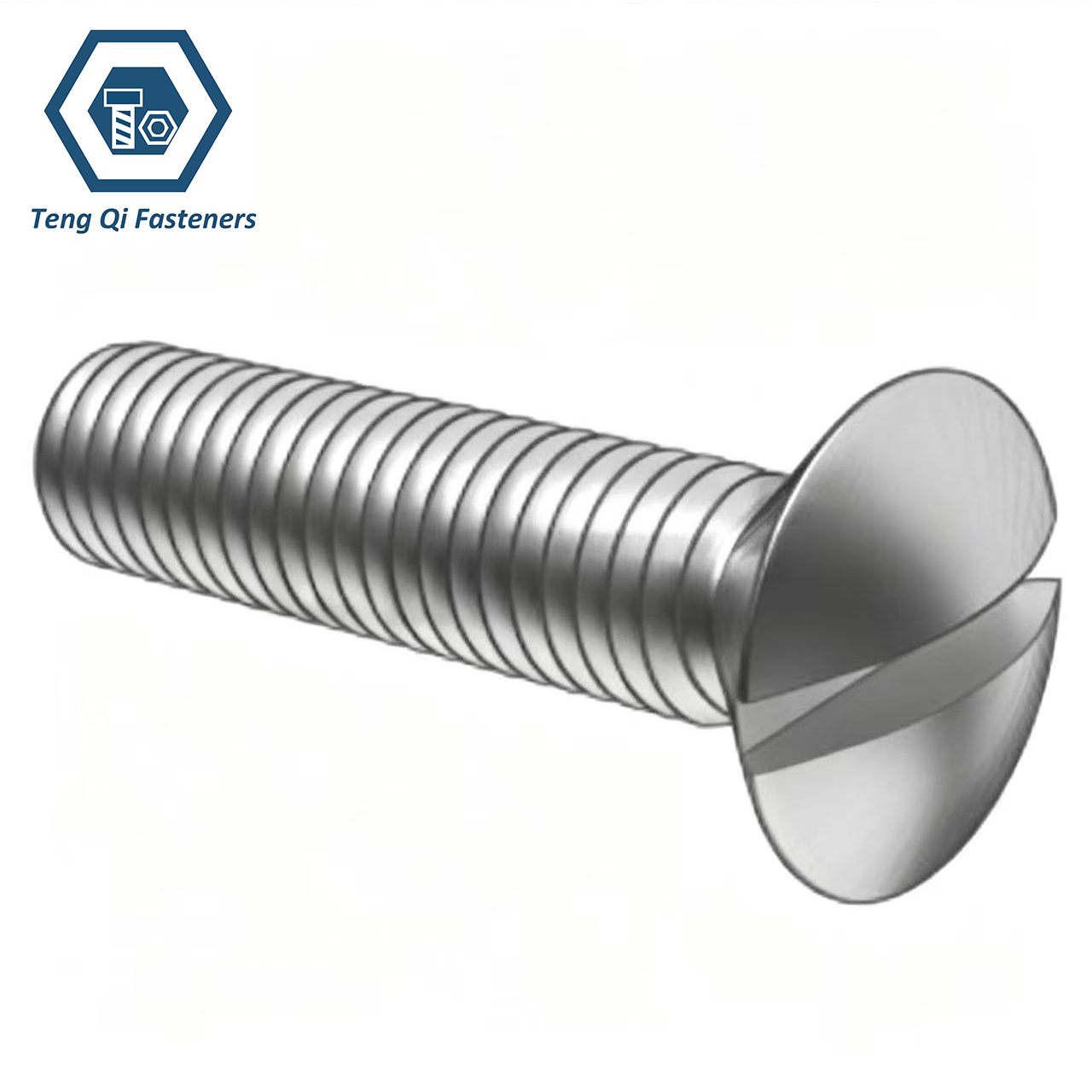 SS304 SS316 DIN7983 Cross Recessed Raised Countersunk Head Tapping Screws