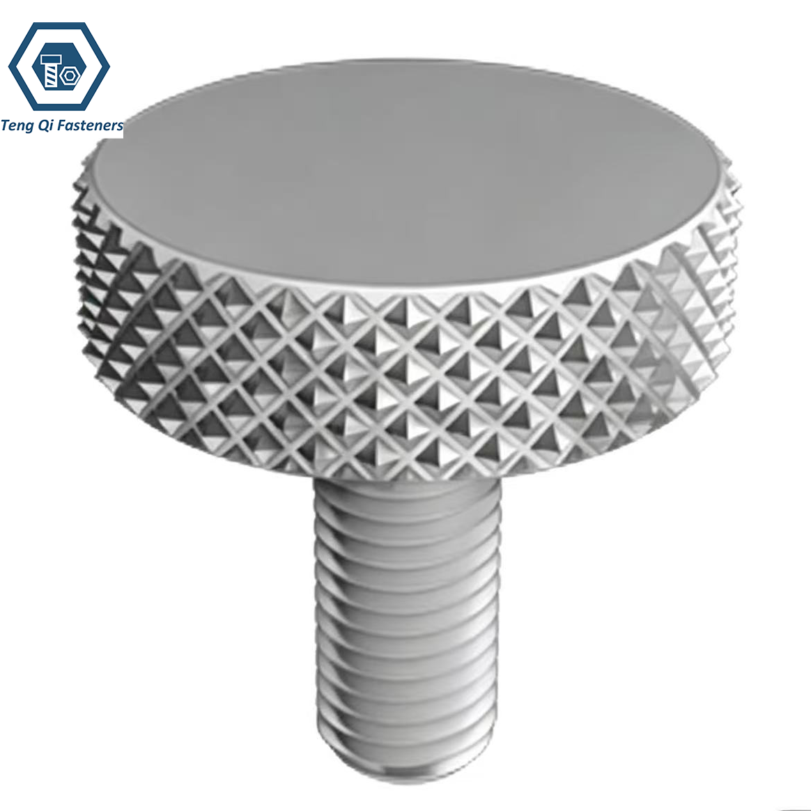 SS304 SS316 GB835 Knurled Screws