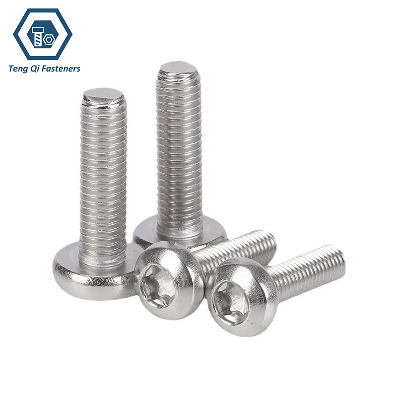 SS304 SS316 ISO14583 Hexalobular Socket Pan Head Screws