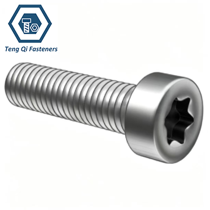 SS304 SS316 ISO14580 Hexalobular Socket Cheese Head Screws