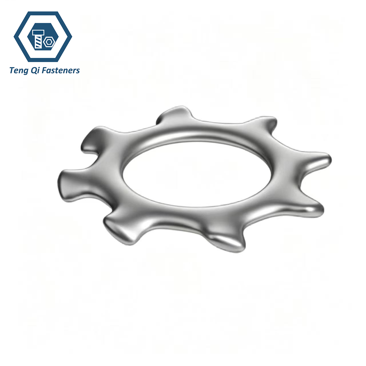Stainless Steel ANSI B18.21.1 External Teeth Lock Washers