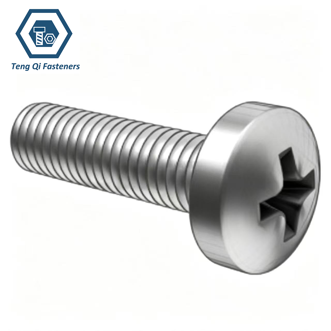 Stainless Steel DIN7985 Cross Recessed Raised Cheese Head Screws