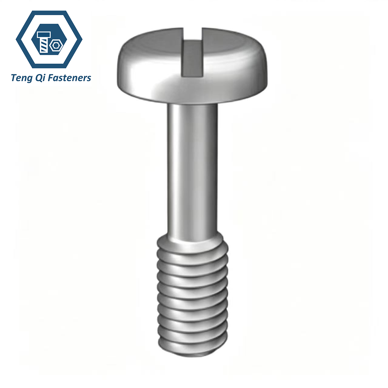Stainless Steel GB837 Slotted pan head screws with waisted shank