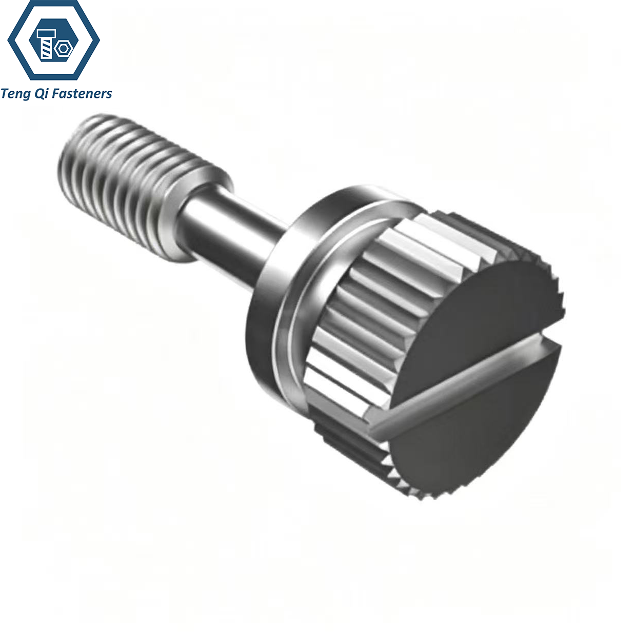Stainless Steel GB839 Knurled Thumb Screws with Waisted Shank