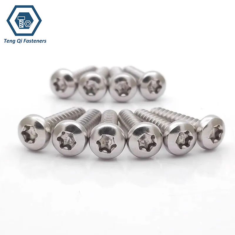 Stainless Steel ISO14583 Hexalobular Socket Pan Head Screws