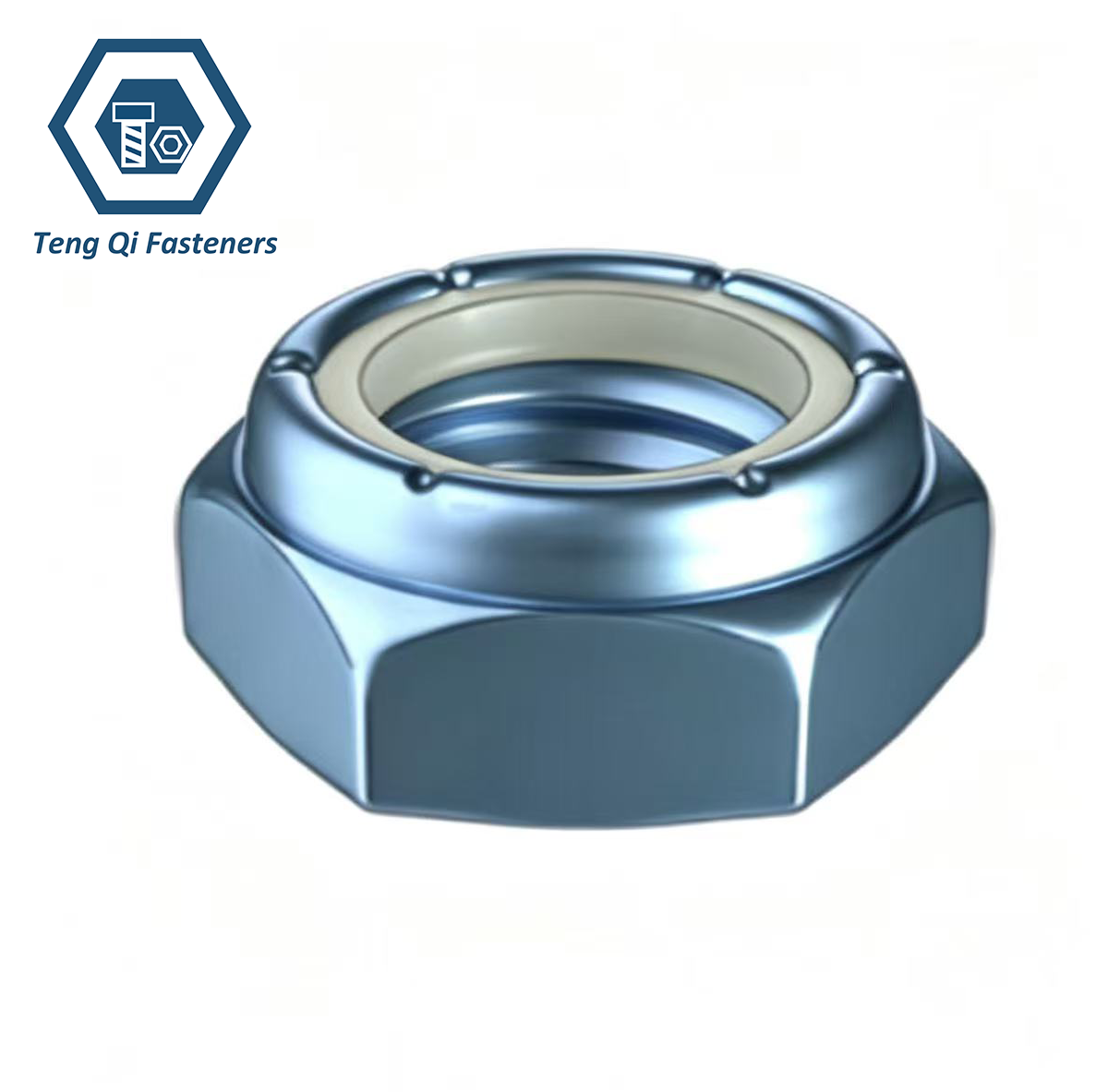 Zinc Plated ASMEANSI B18.16.6 Nylon Insert Locknuts