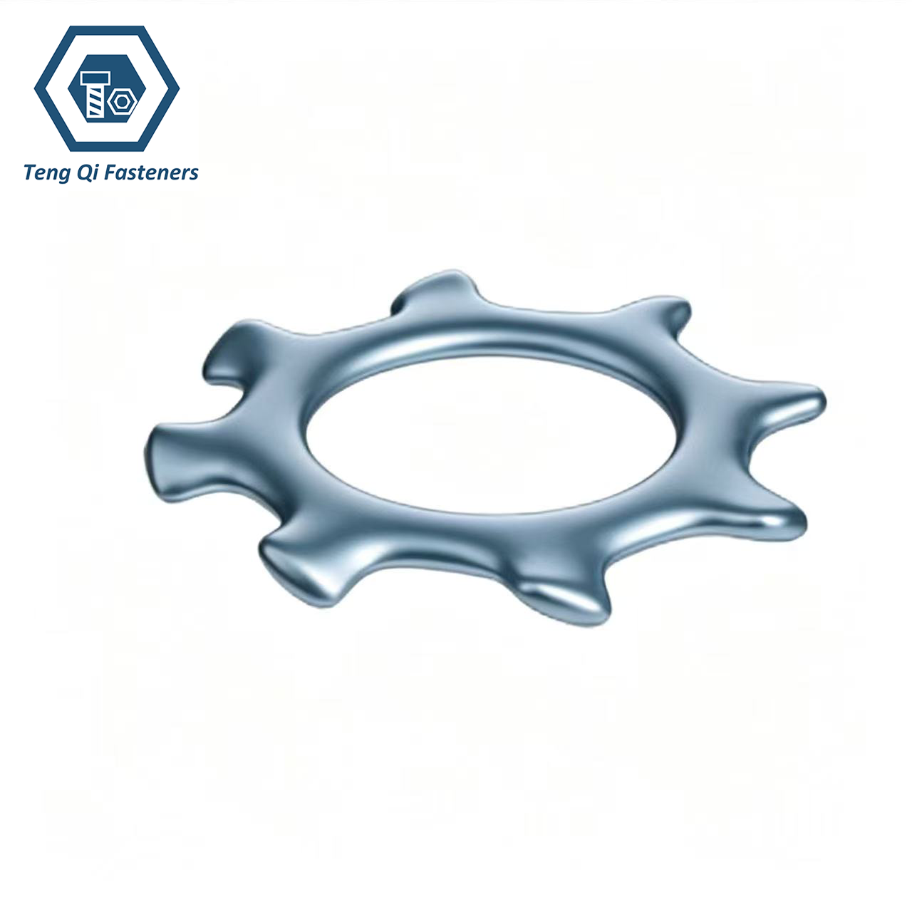 Zinc Plated ASMEANSI B18.21.1 External Teeth Lock Washers