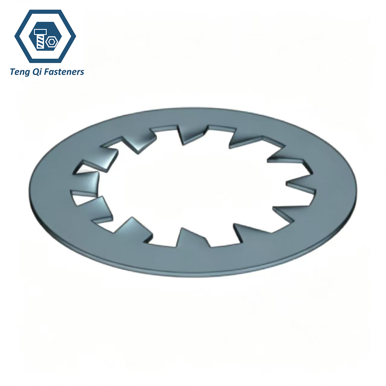 Zinc Plated ASMEANSI B18.21.1 Internal Teeth Lock Washers