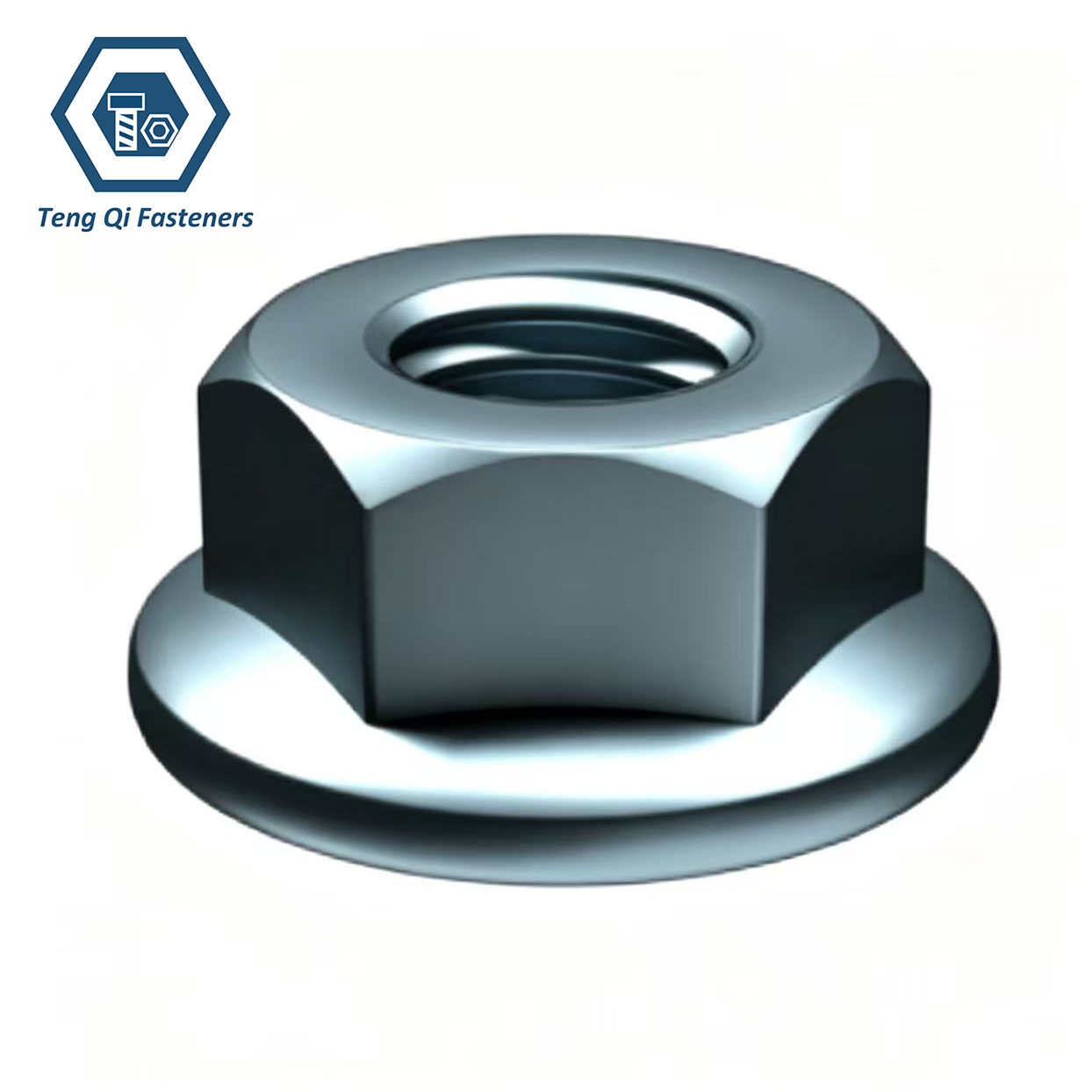 Zinc Plated DIN6923 Hex Flange Nut Zinc Plated DIN6923 Hex Flange Nut