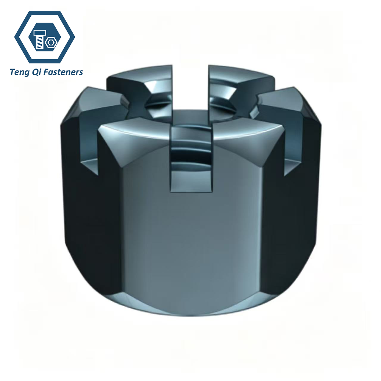 Stainless Steel DIN935 Hexagon Slotted and Castle Nuts