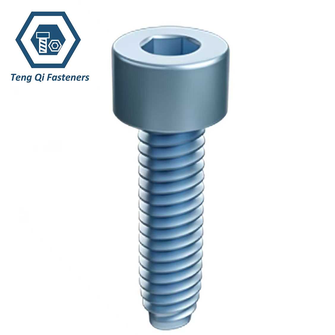 Zinc Plated Hexagon Cheese Head Thread Rolling Screws