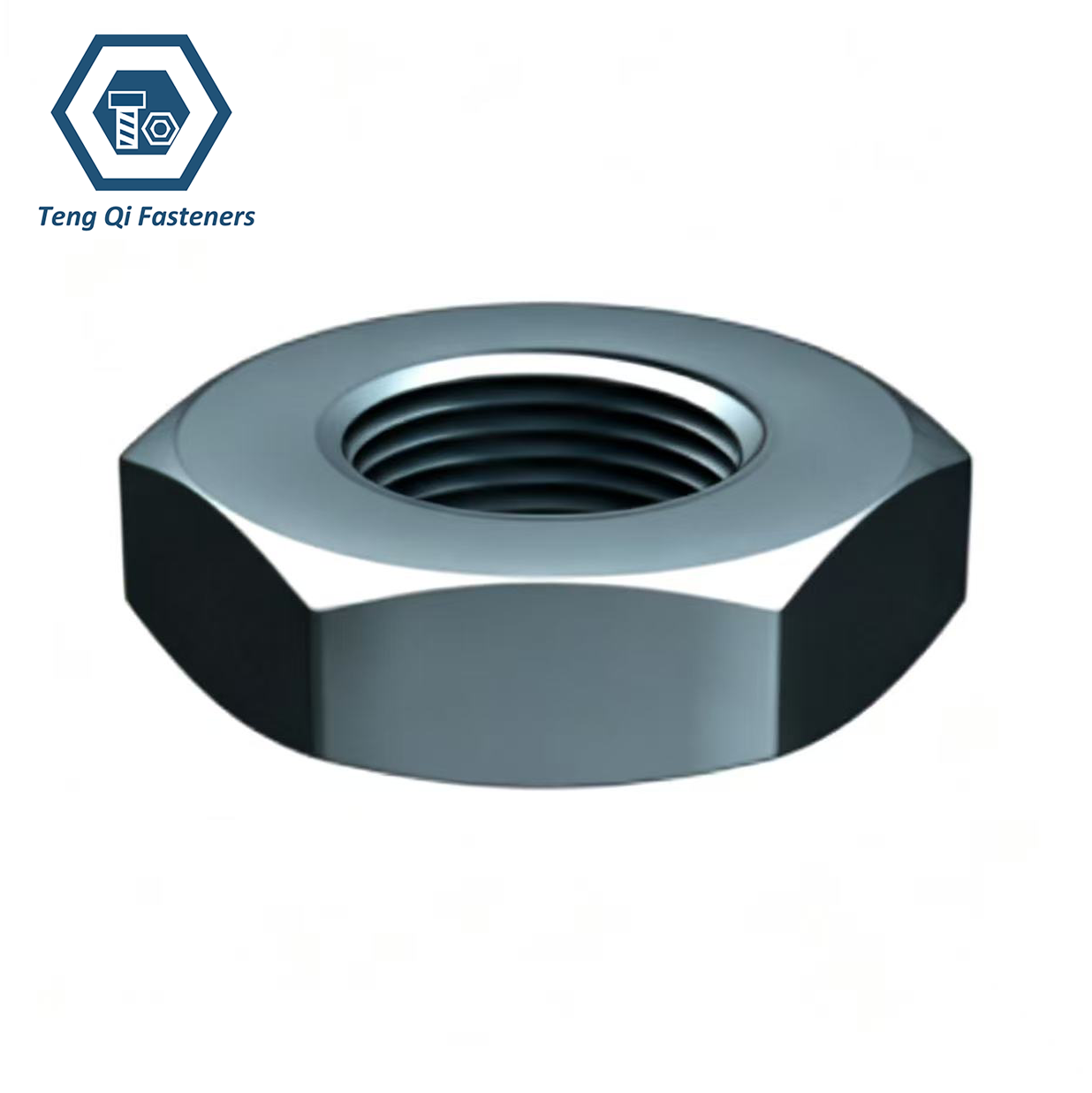 Zinc PlatedDIN439 Unchamfered Hexagon Thin Nuts