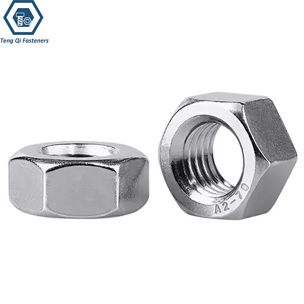 A2-70 Stainless Steel SS304 Hex Nut