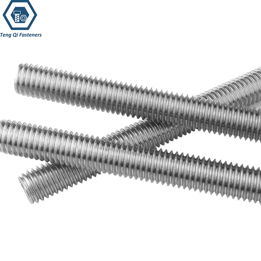 A2-80 Stainless Steel SS304 Threaded Rods