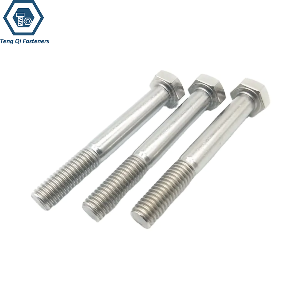A4-70 Stainless Steel Half Thread Hex Bolt