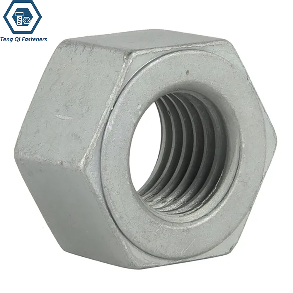 AS1252 High Strength Hot Dip Galvanized Structural Hex Nuts