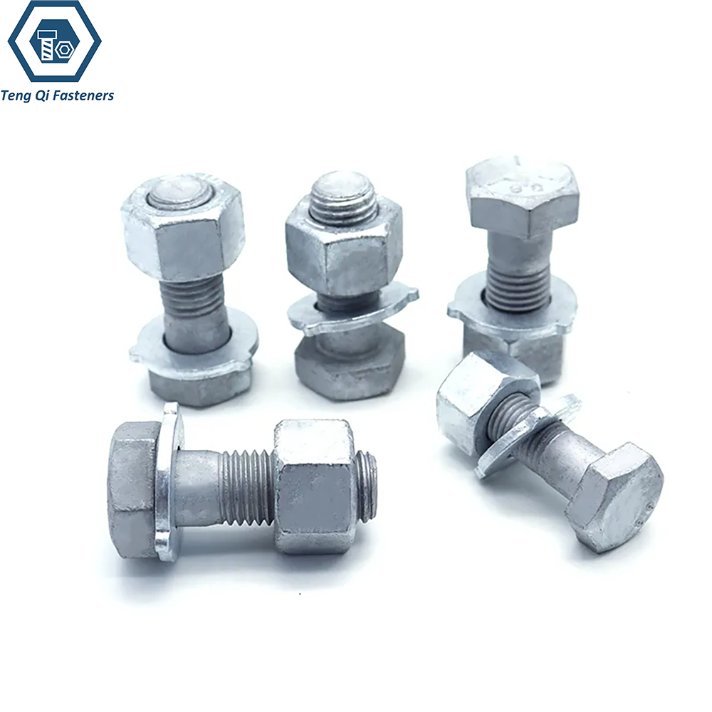 AS1252 Structural Hot Dip Galvanized Hex Bolts