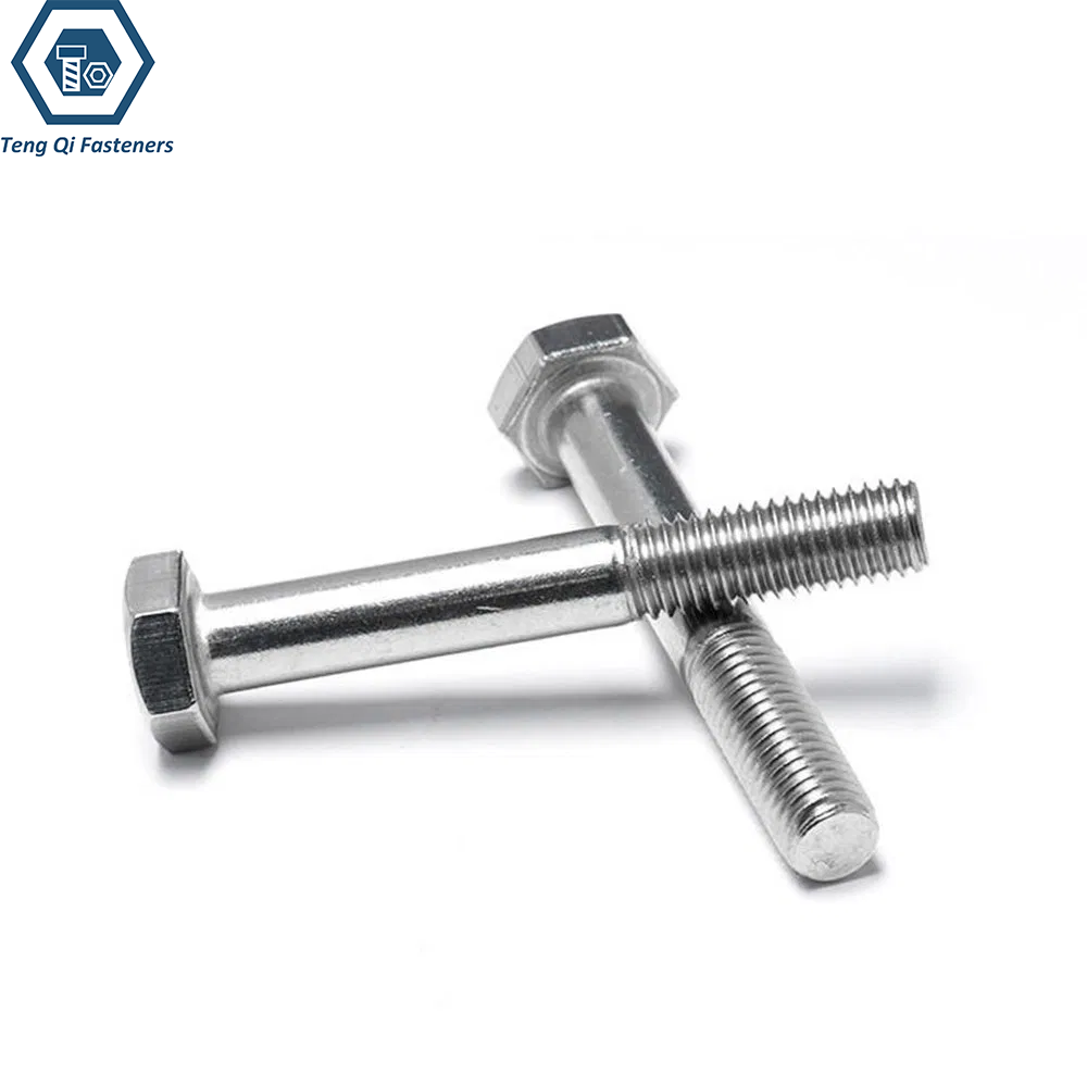 ASME ANSI B18.2.1 Stainless Steel Hex Bolt