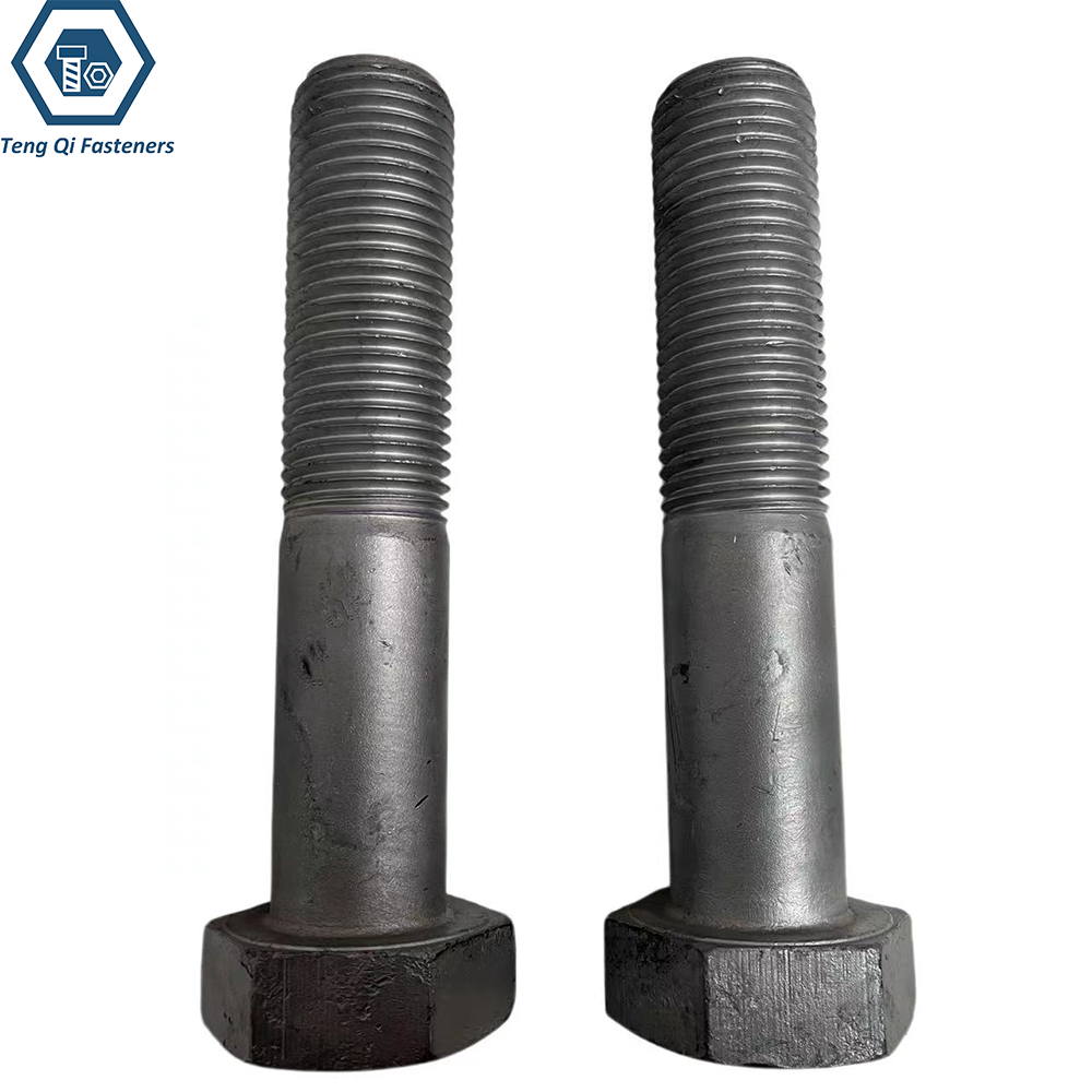 ASME B18.2.1 Grade 8 Half Thread Hot Dip Galvanized Hex Bolts