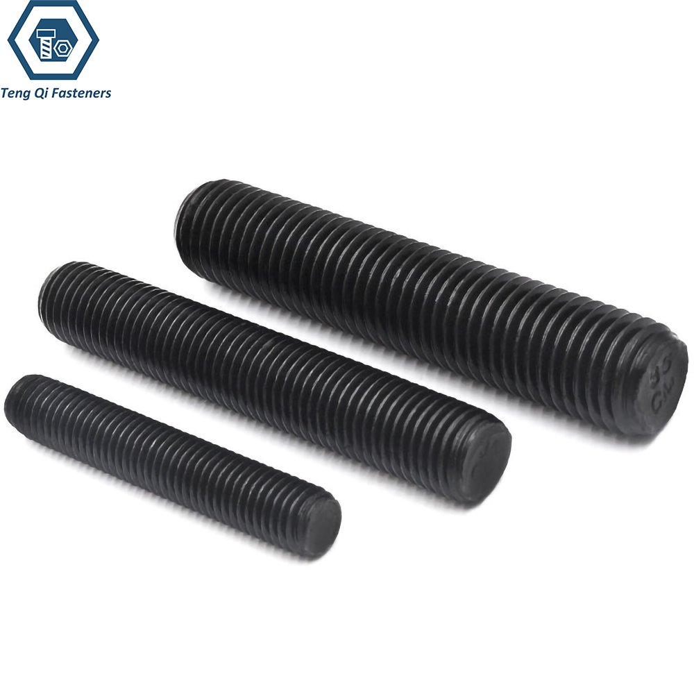ASME B 18.31.2 Stud Bolts Black Oxidation