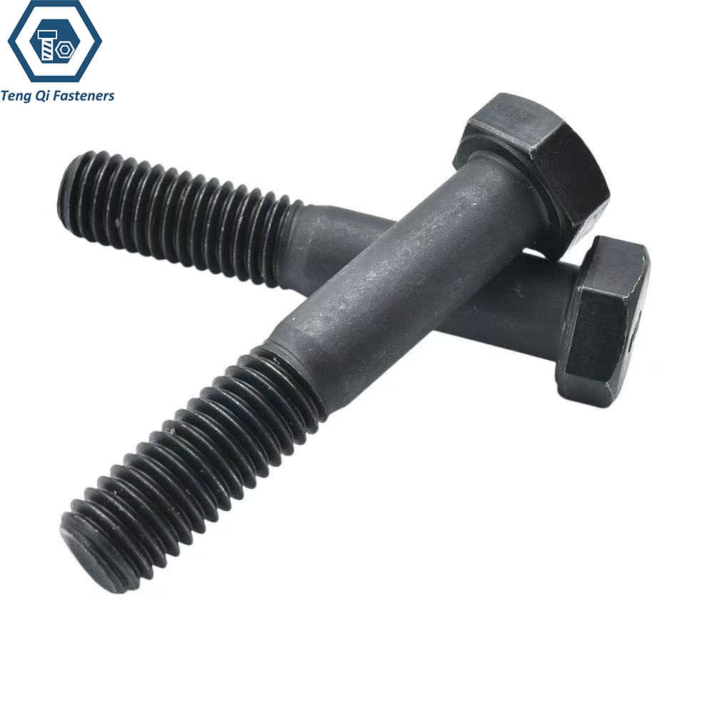 ASME B18.2.1 Heavy Hex Bolts Black Oxidation