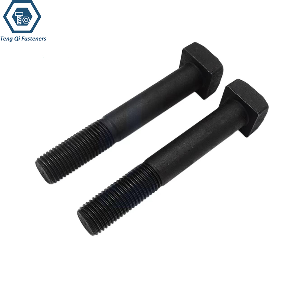 Black Oxidation ASME B 18.2.1 Grade5 Alloy Steel Hex Bolts