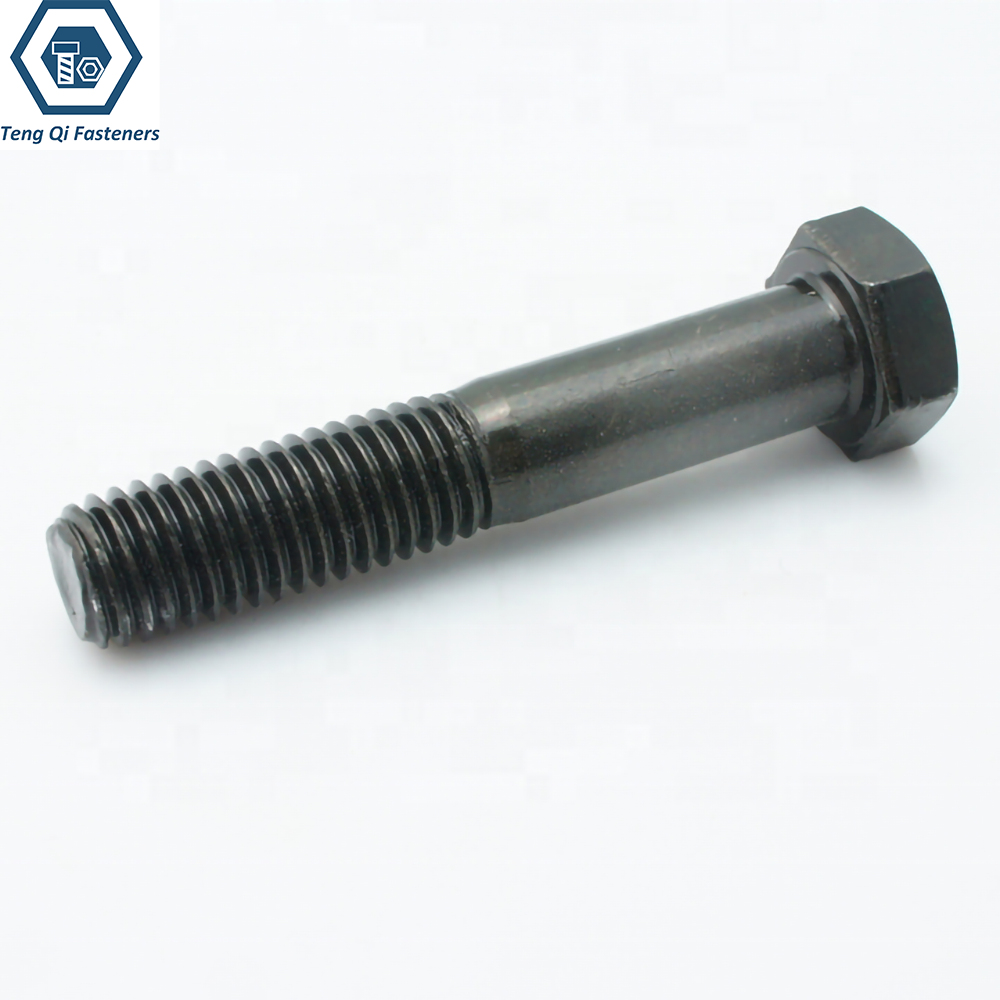 Black Oxidation A307 Hex Bolts