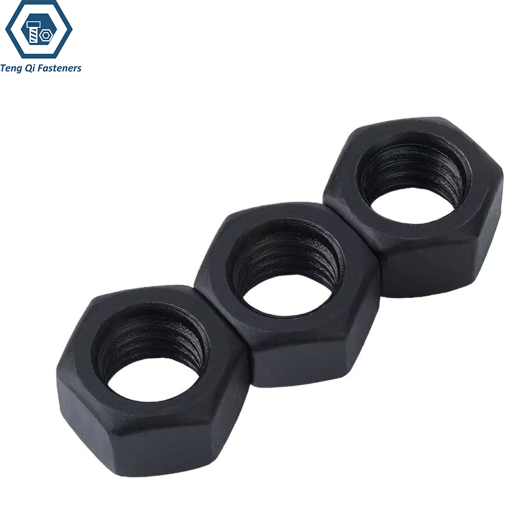 Black Oxidation ISO4032 Hex Nut