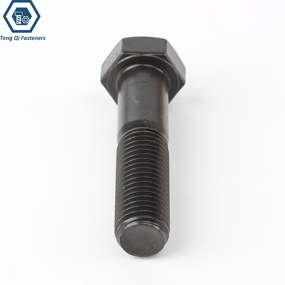 Carbon Steel Black ISO 4014 Hex Bolts
