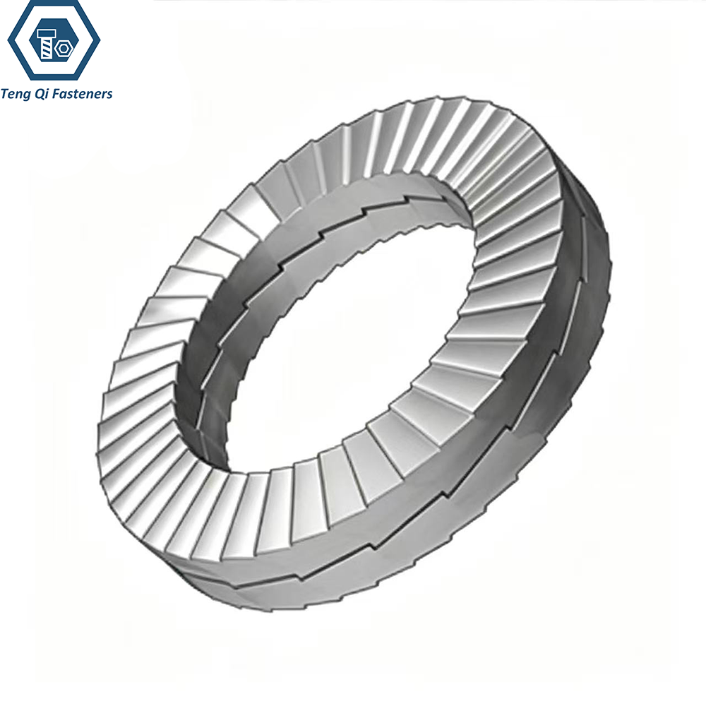 DIN25201 Stainless Steel Double Fold Self-locking Washer DIN25201 Stainless Steel Double Fold Self-locking Washer