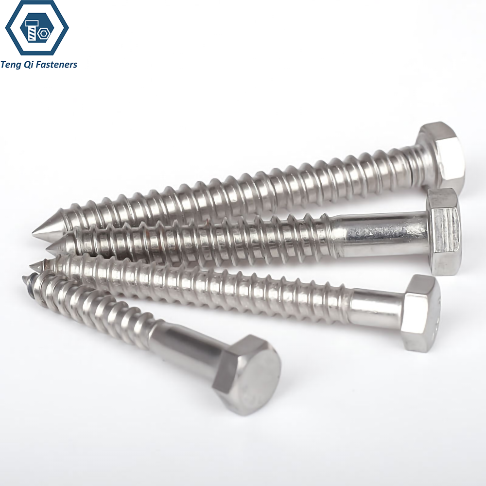 DIN571 Hex Head Wood Screw