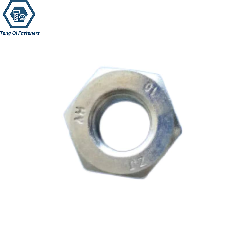 DIN6915 Hot Dip Galvanized Structural High Strength Hex Nuts DIN6915 Hot Dip Galvanized Structural High Strength Hex Nuts