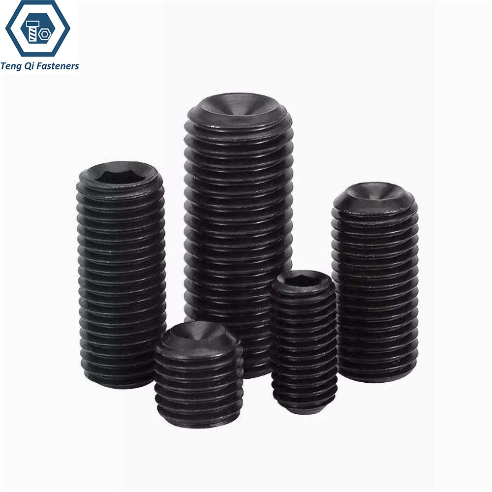 DIN916 Hexagon Socket Set Screws with Cup Point
