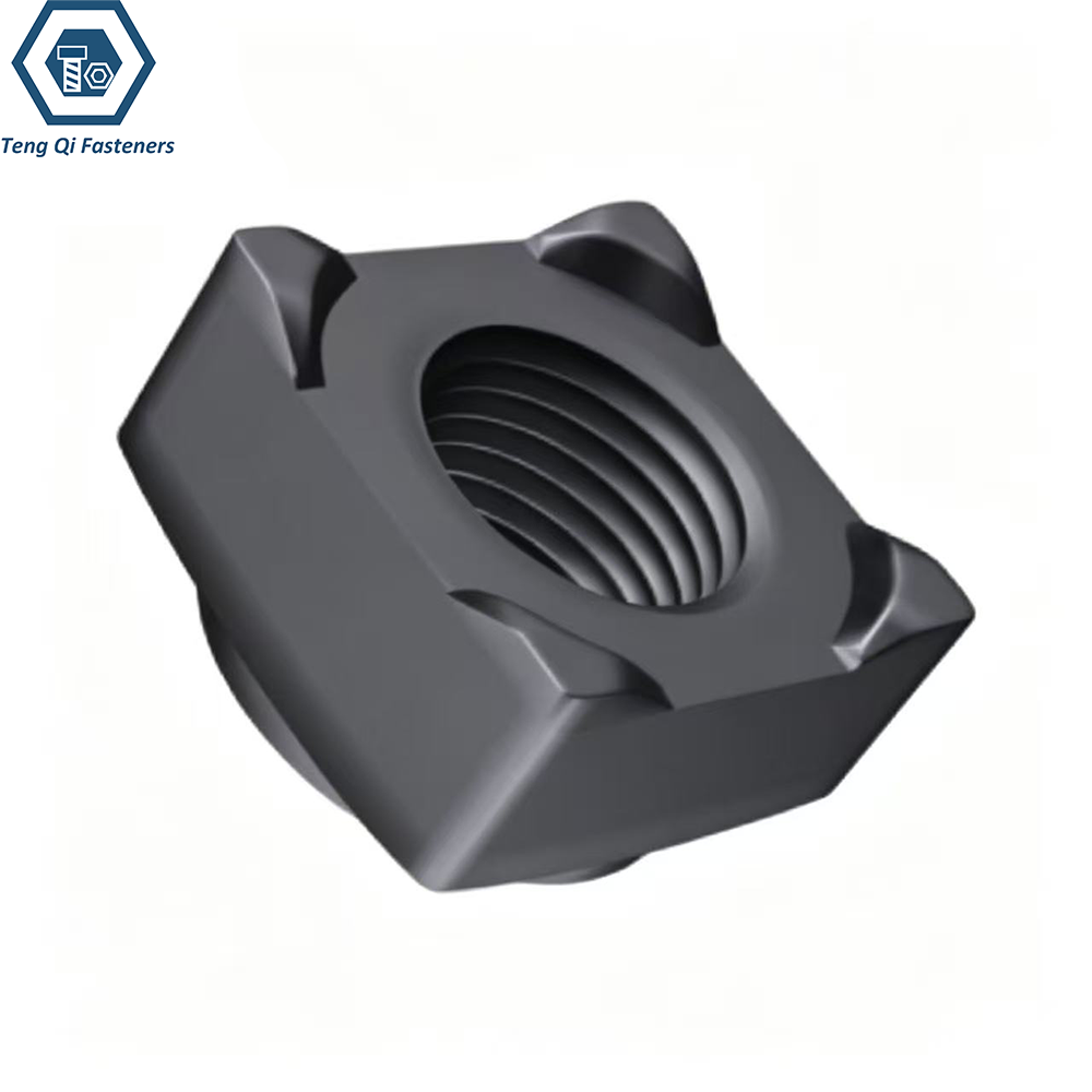 DIN928 Carbon Steel Plain Square Weld Nuts DIN928 Carbon Steel Square Weld Nuts