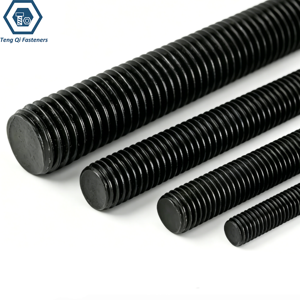 F1554 Black Oxidation Threaded Rod