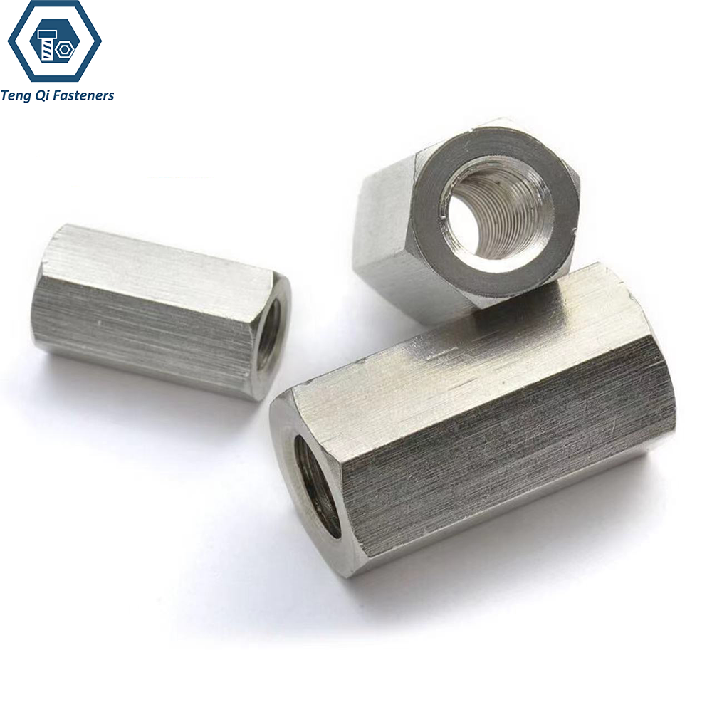 High Quality DIN6334 Stainless Steel Coupling Nuts Long Nuts