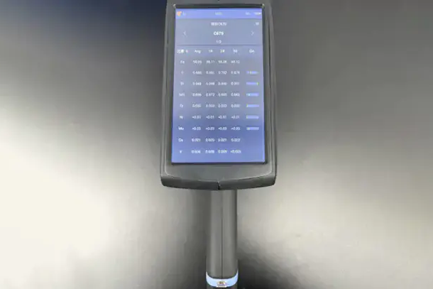 Material Verification of Bolts by Handheld Spectrometer