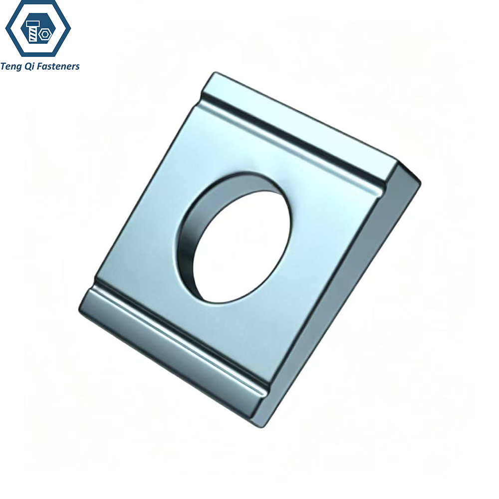 Mild Steel DIN434 Double Grooved Square Taper Washers Mild Steel DIN434 Double Grooved Square Taper Washers