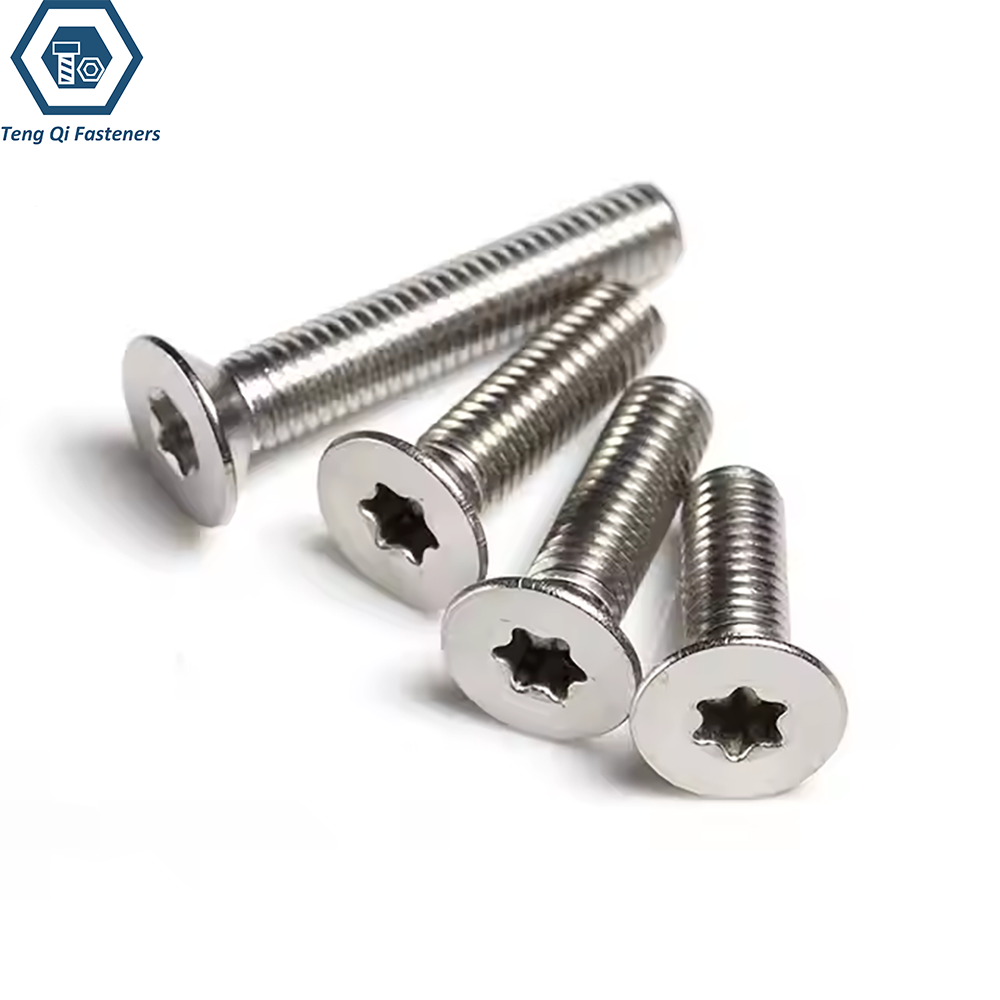 SS304 SS316 COUNTERSUNK HEAD TORX SCREW