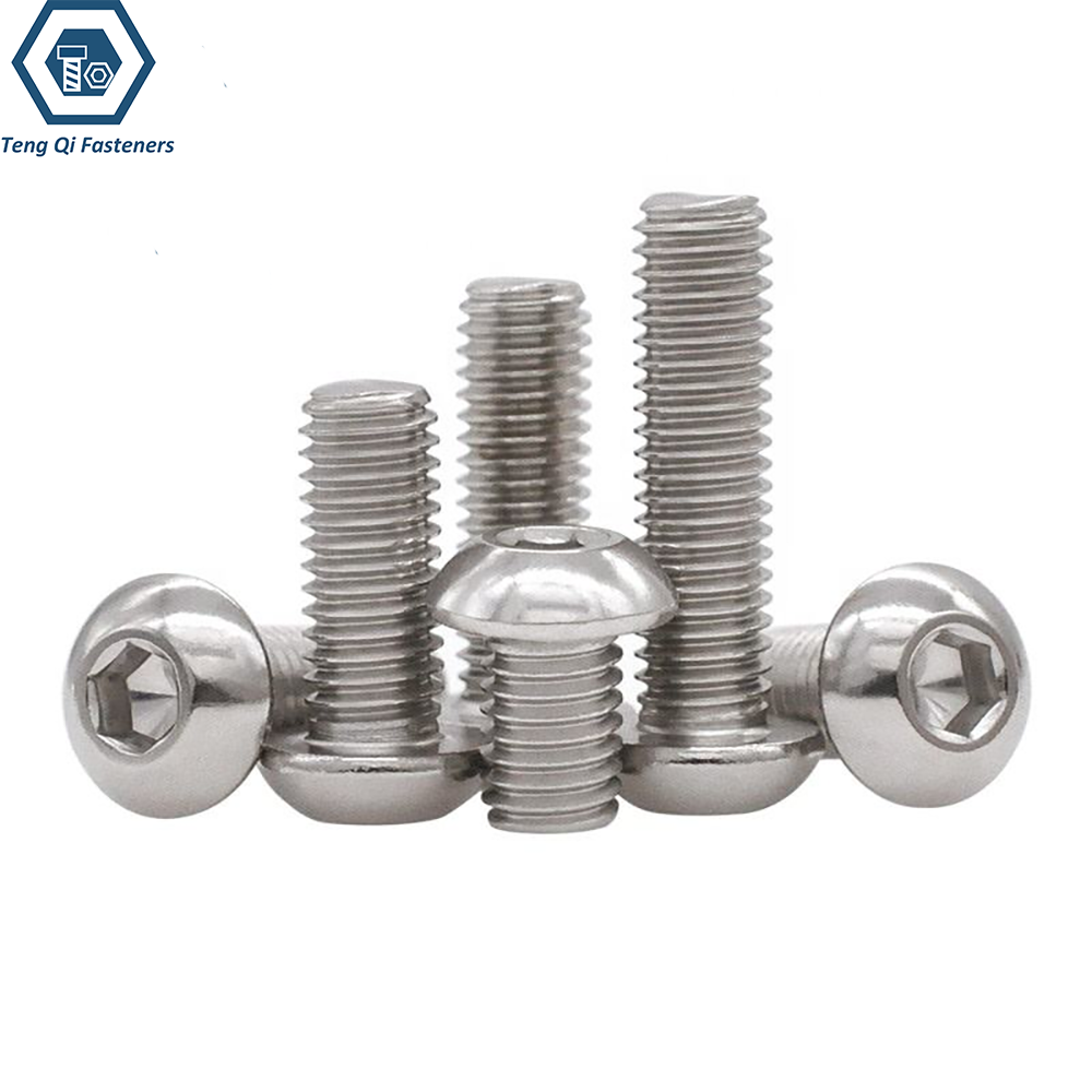 SS304 Stainless Steel Hexagon Socket Head Cap Screws
